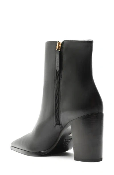 Schutz Maeve Pointed Toe Bootie In Black