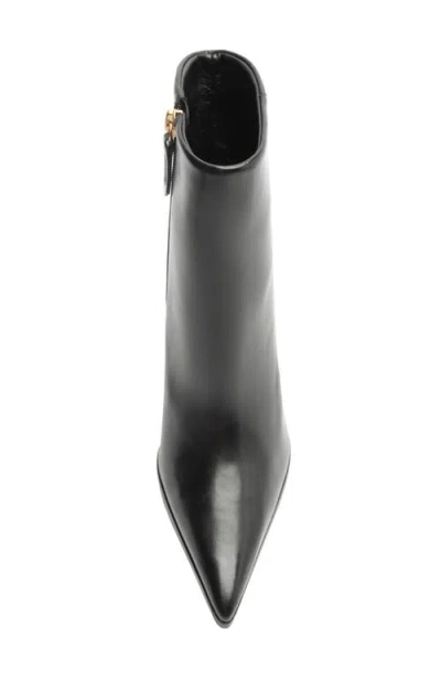 Schutz Maeve Pointed Toe Bootie In Black