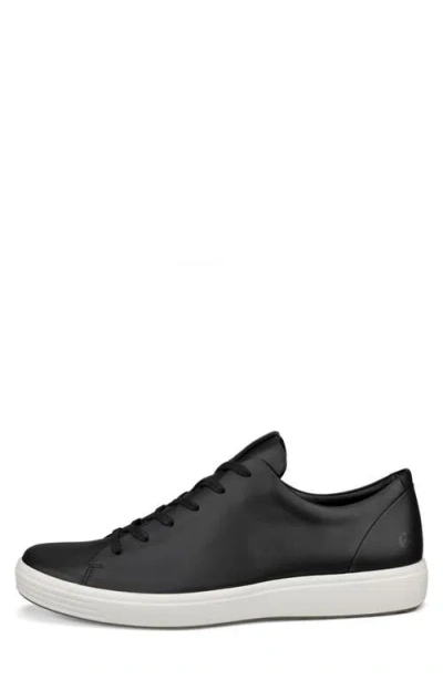 Ecco Mens Leather Running & Training Shoes In Black