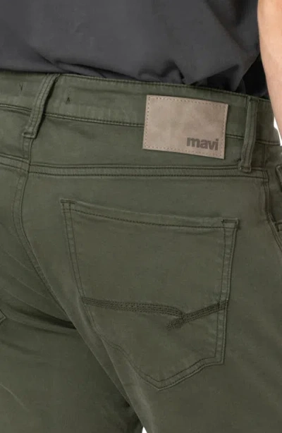 Mavi Jeans Zach Straight Leg Twill Pants In Ivy Twill