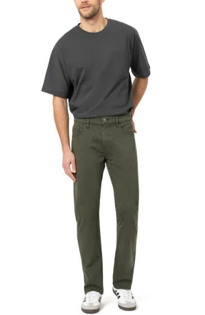 Mavi Jeans Zach Straight Leg Twill Pants In Ivy Twill