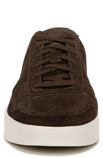 Vince Men's Peyton Suede Low-top Sneakers In Cocoa Brown