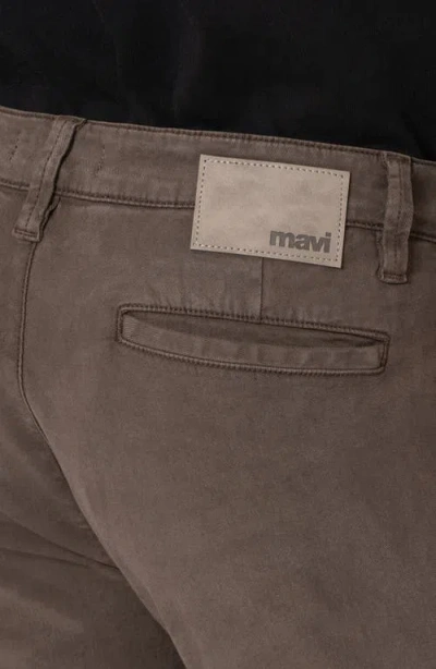 Mavi Jeans Milton Slim Fit Twill Chinos In Oak Luxe Twill
