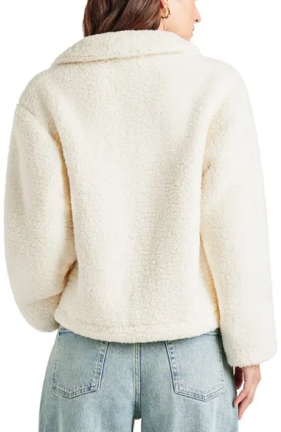 Splendid Tina Fleece Jacket In Pale Oak