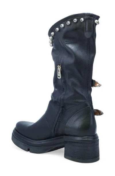 As98 A.s.98 Easton Studded Boot In Black