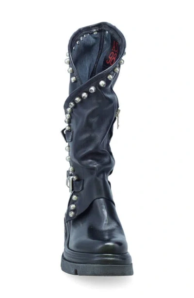 As98 A.s.98 Easton Studded Boot In Black