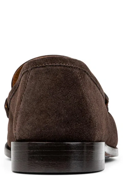 Donald Pliner Evanston Bit Loafer In Chocolate