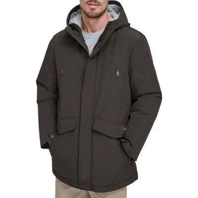 Shop Dockers ® Heavyweight Water Resistant Parka In Black