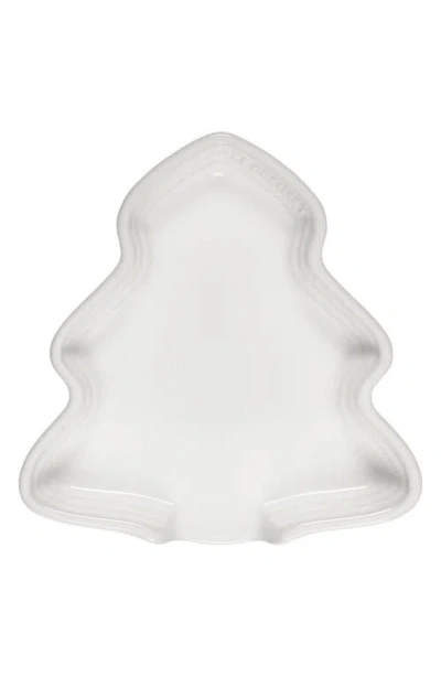 Shop Le Creuset Noël Collection Holiday Tree Spoon Rest In White