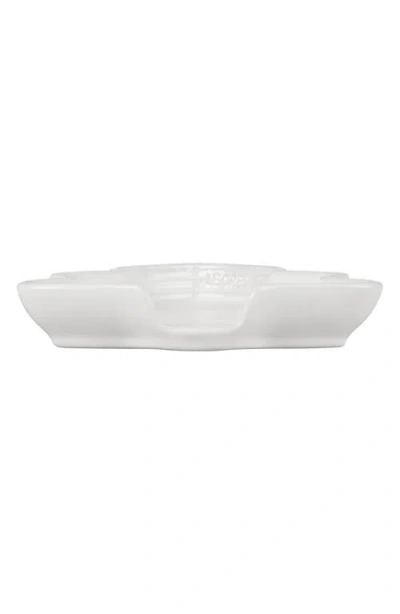 Shop Le Creuset Noël Collection Holiday Tree Spoon Rest In White