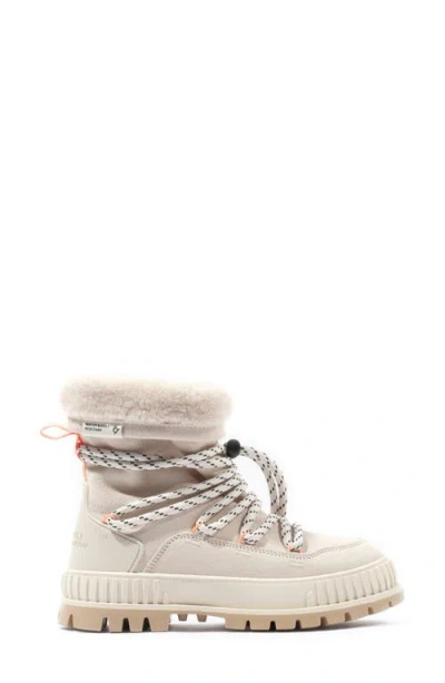 Palladium Pallashock Hiver Bootie In Almond Milk