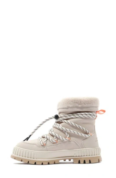 Palladium Pallashock Hiver Bootie In Almond Milk