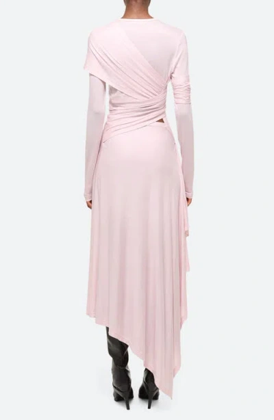 Helmut Lang Protection Dress In Dusty Pink