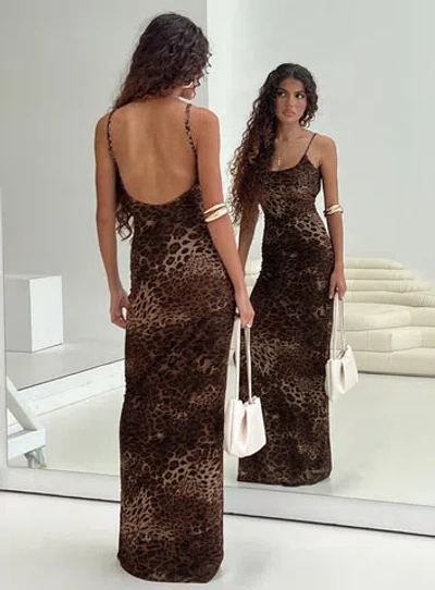 PRINCESS POLLY LOWER IMPACT KNOX MAXI DRESS 