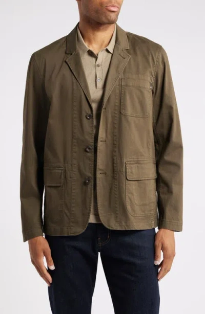 Ag Landon Stretch Cotton Sport Coat In Sulfur Dried Cedar