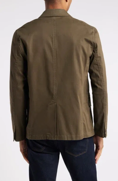 Ag Landon Stretch Cotton Sport Coat In Sulfur Dried Cedar