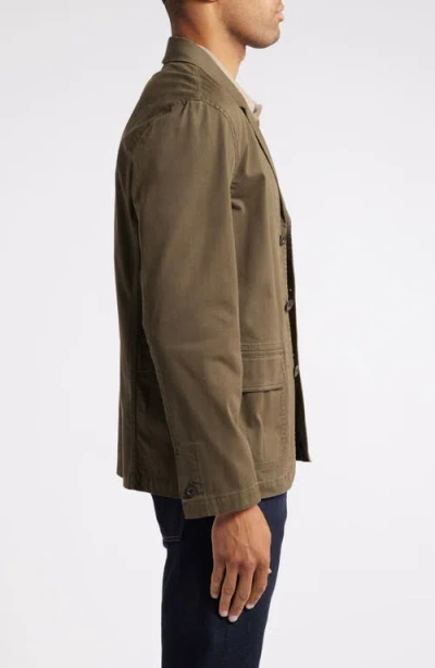 Ag Landon Stretch Cotton Sport Coat In Sulfur Dried Cedar