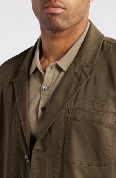 Ag Landon Stretch Cotton Sport Coat In Sulfur Dried Cedar