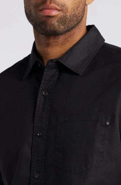 Ag Aiden Classic Fit Button-up Shirt In True Black