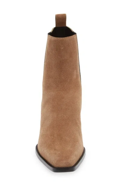 Rag & Bone Joni Suede Chelsea Booties In Camelsde