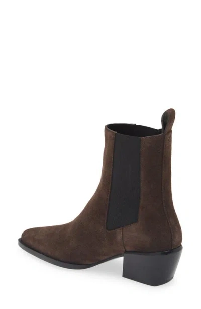 Rag & Bone Brown Joni Chelsea Boots In Drkespsosd