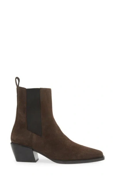 Rag & Bone Brown Joni Chelsea Boots In Drkespsosd