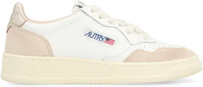 Shop Autry Medalist Low-top Sneakers In White