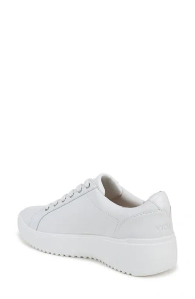 Vionic Kearny Platform Sneaker In Smooth White