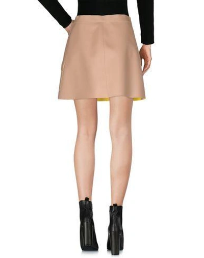 Shop Msgm Mini Skirt In Pale Pink