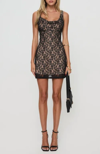 PRINCESS POLLY PRINCESS POLLY EMBROIDERED LACE MINIDRESS 