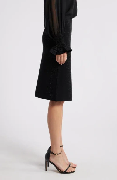 Kobi Halperin Winslet Beaded Skirt In Black