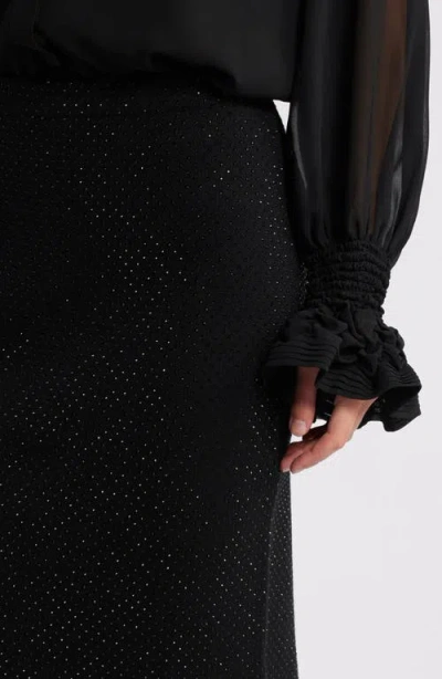 Kobi Halperin Winslet Beaded Skirt In Black