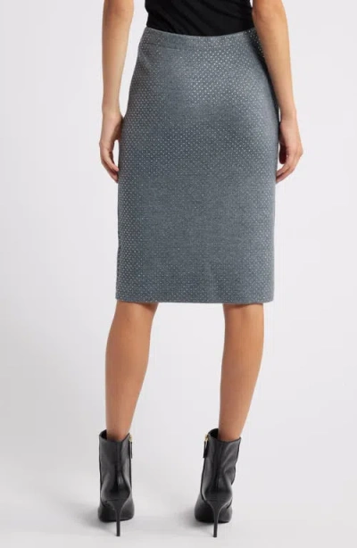 Kobi Halperin Winslet Beaded Skirt In Grey Melan