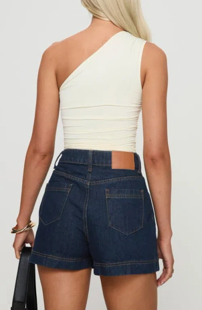 Princess Polly Annem One-shoulder Top In Light Beige
