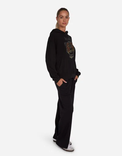 Lauren Moshi Harmony Crystal Geometric Def Leppard In Black