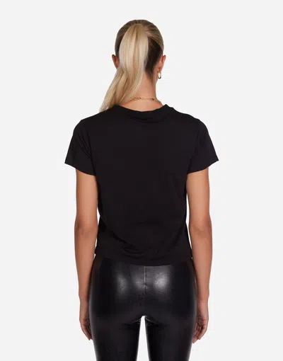 Lauren Moshi Ursula Geometric Def Leppard In Black