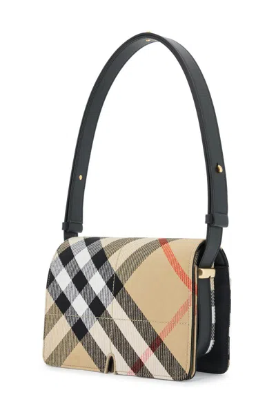 Shop Burberry 'snip Shoulder Bag' In Beige