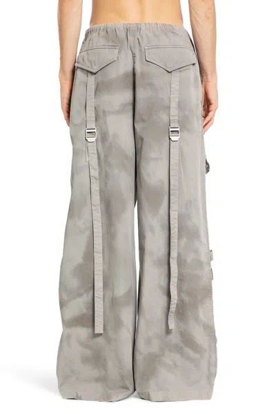 Shop Acne Studios Man Grey Trousers