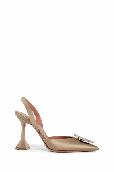 AMINA MUADDI WOMAN BEIGE PUMPS 