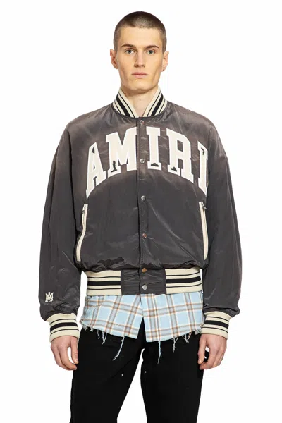 Shop Amiri Man Black Jackets