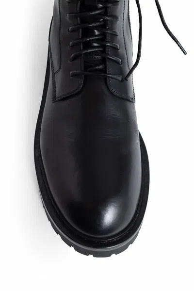 Ann Demeulemeester Danny Leather Ankle Boots In Black