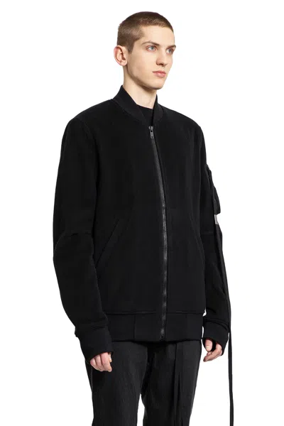 Ann Demeulemeester Dries Bomber Jacket In Black