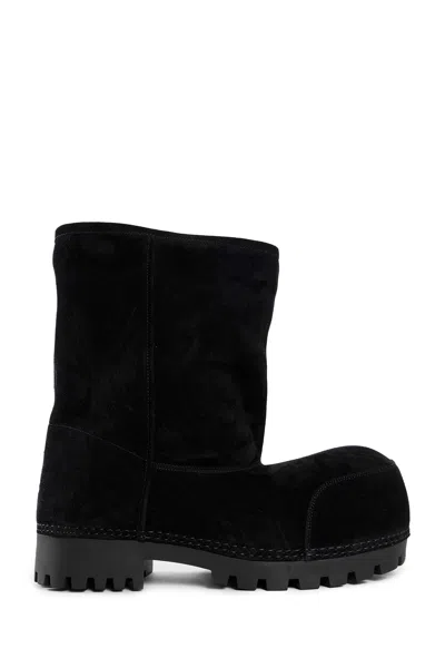 Shop Balenciaga Man Black Boots