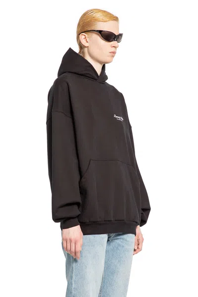 Balenciaga Women's Hoodie Over Beverly Hills Black | Size 2 | 739024tqvs7 In Brown