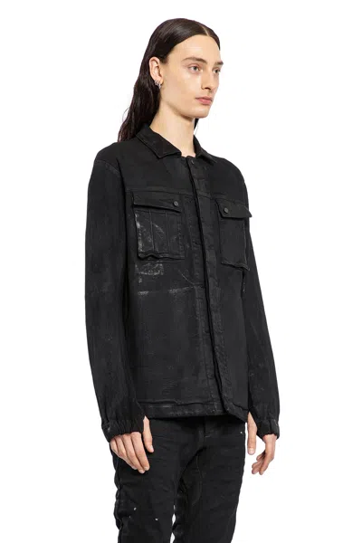 Boris Bidjan Saberi Man Black Jackets In Black