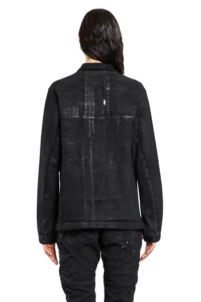 Boris Bidjan Saberi Man Black Jackets In Black