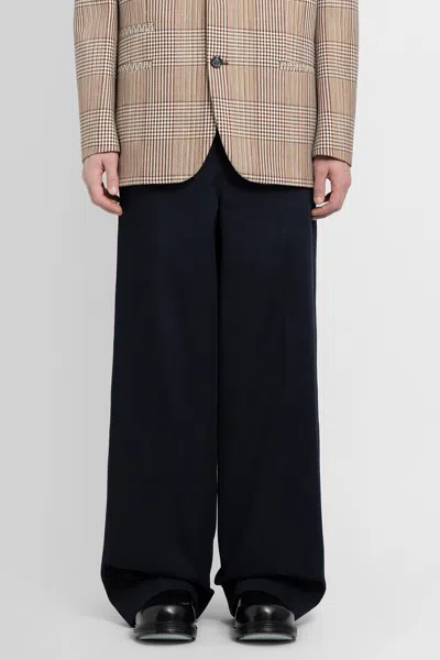 Shop Bottega Veneta Man Black Trousers