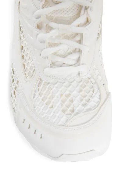 Shop Bottega Veneta Man White Sneakers