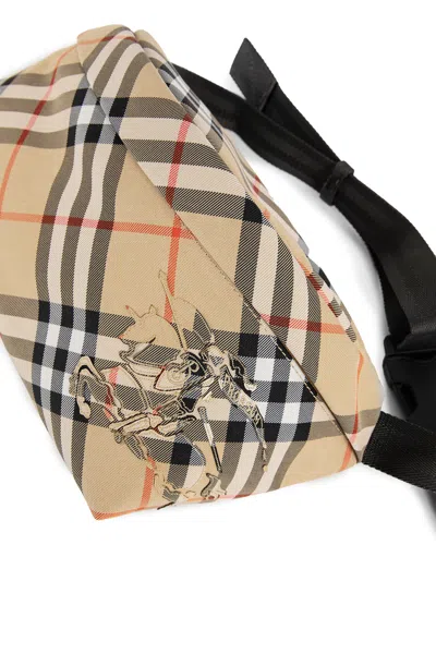 Shop Burberry Man Beige Fanny Packs