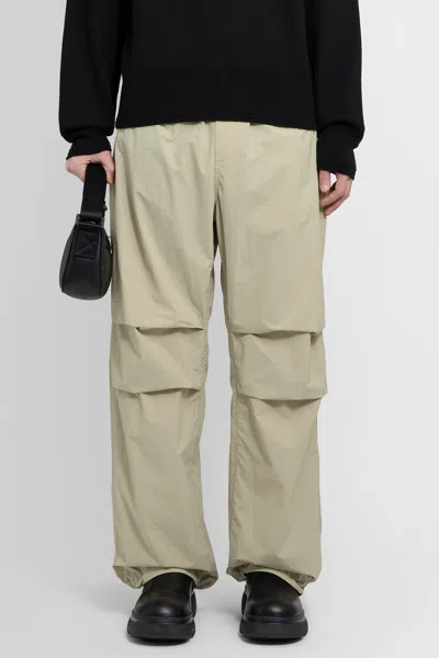 Shop Burberry Man Beige Trousers